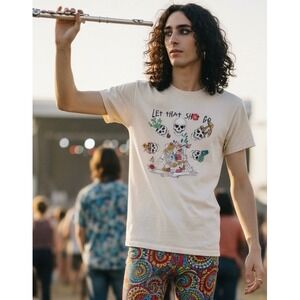Dead Head Skull  Graphic‎ Tee  Let That Sh*t Go